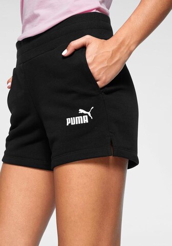 PUMA Normální Sportovní kalhoty – černá