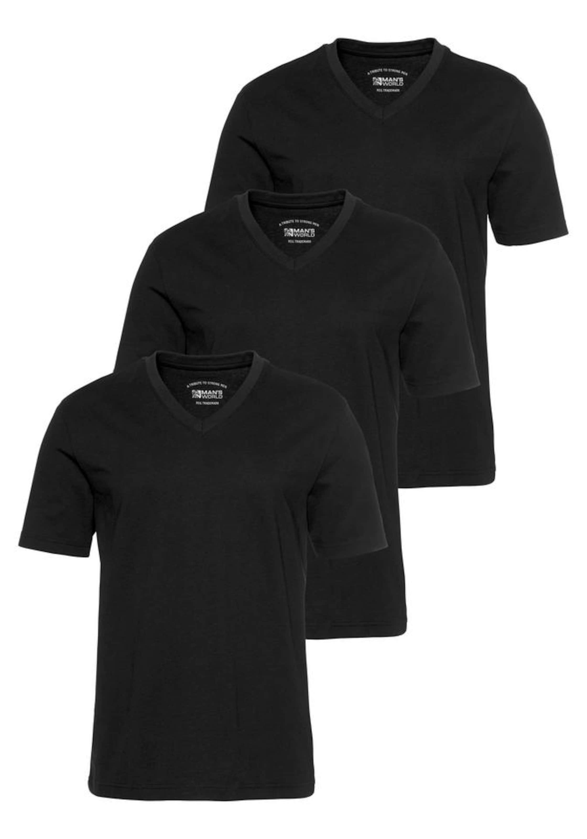 Man's World Shirt in Black: front