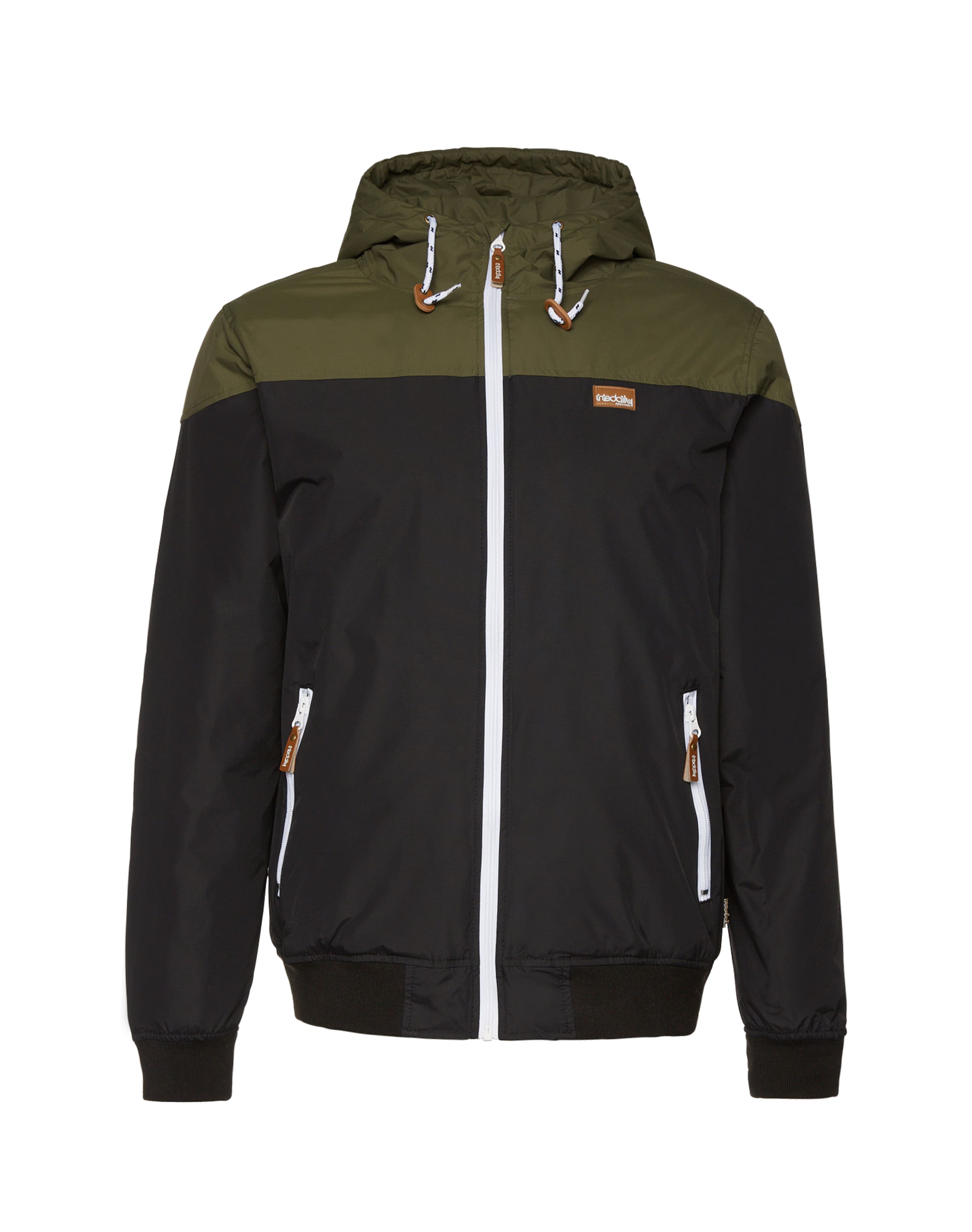 Iriedaily Демисезонная куртка 'Insulaner' в Черный: спереди