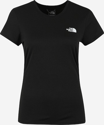 THE NORTH FACE - Camiseta funcional 'Reaxion' en negro: frente