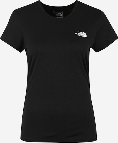 THE NORTH FACE Sportshirt 'Reaxion' in schwarz / weiß, Produktansicht