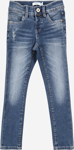 NAME IT Slimfit Jeans 'Pete' in Blau: predná strana