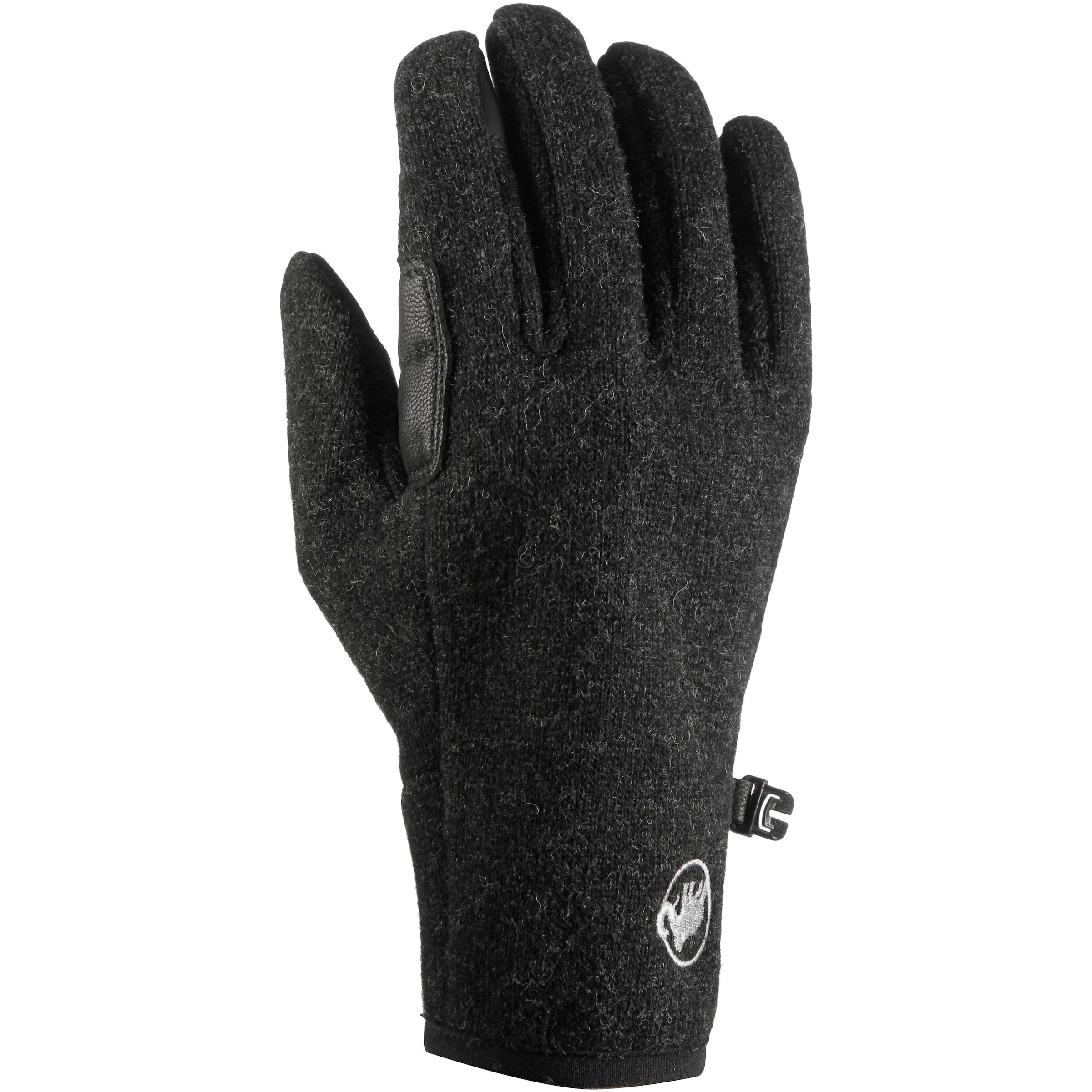 MAMMUT Athletic Gloves 'Passion' in Black: front