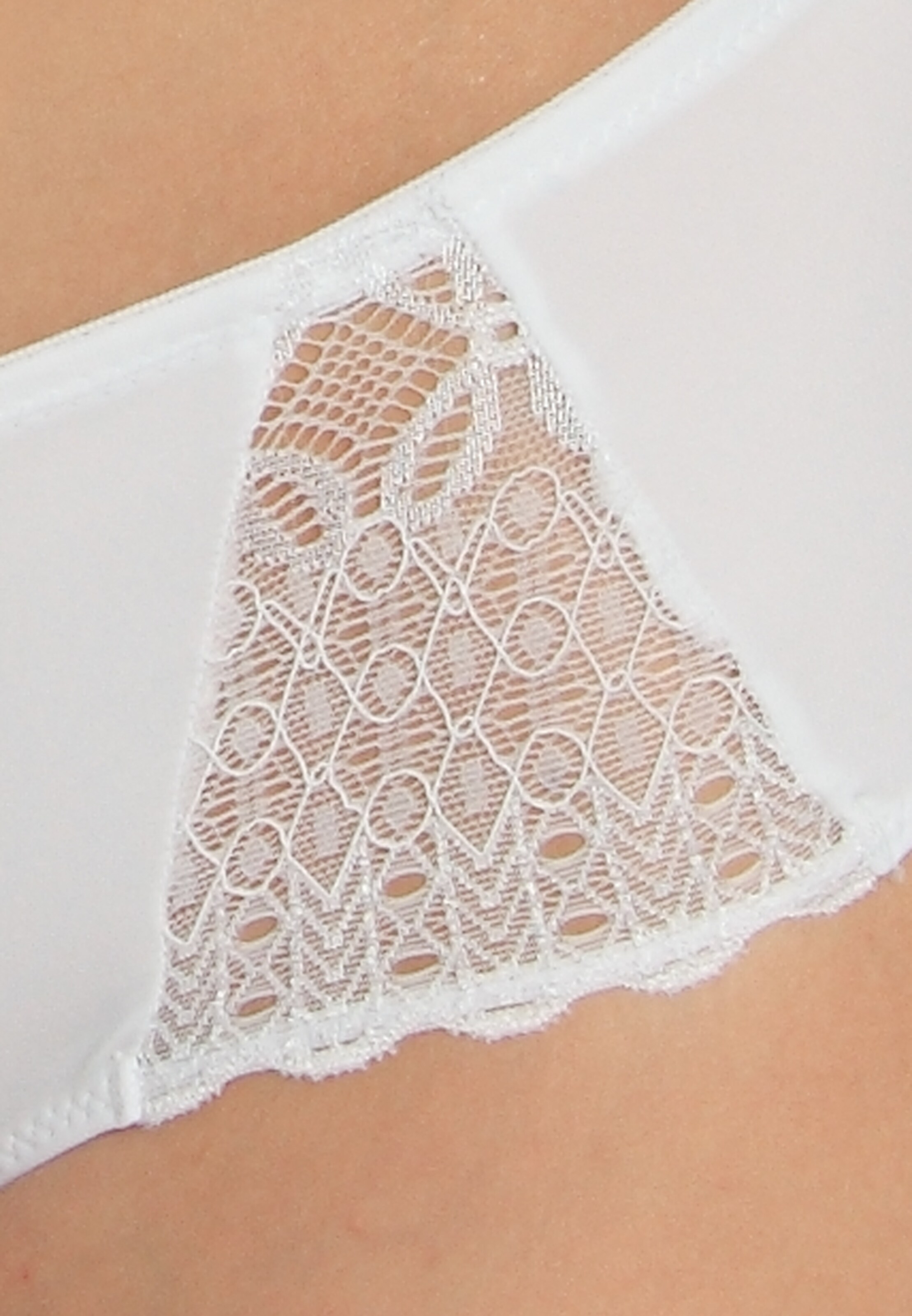 sassa Pant 'LOVELY SECRET' 2er Pack in Weiß