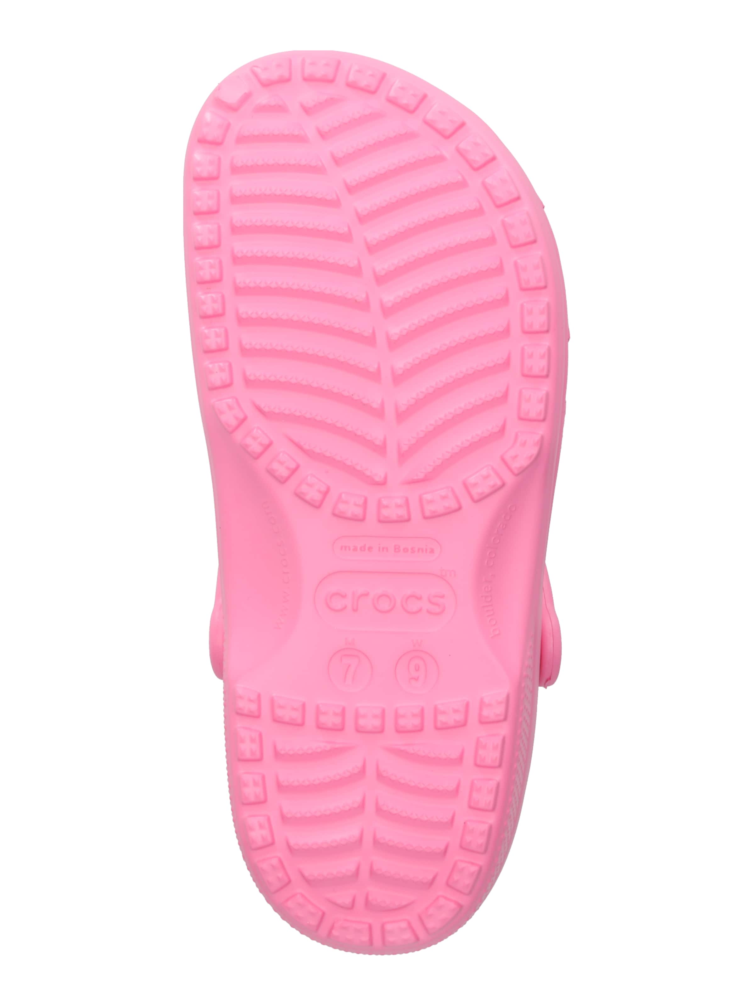 Crocs Clogs 'Classic' in Pink: unten