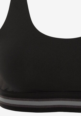 Bustier Soutien-gorge de sport LASCANA ACTIVE en noir