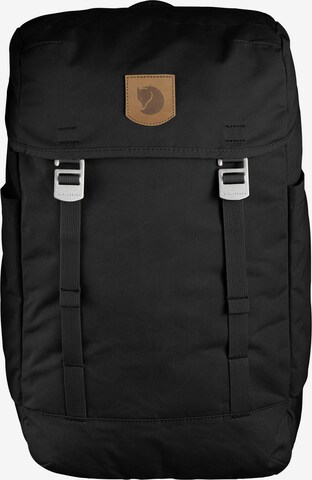 Fjällräven Backpack 'Greenland' in Black: front