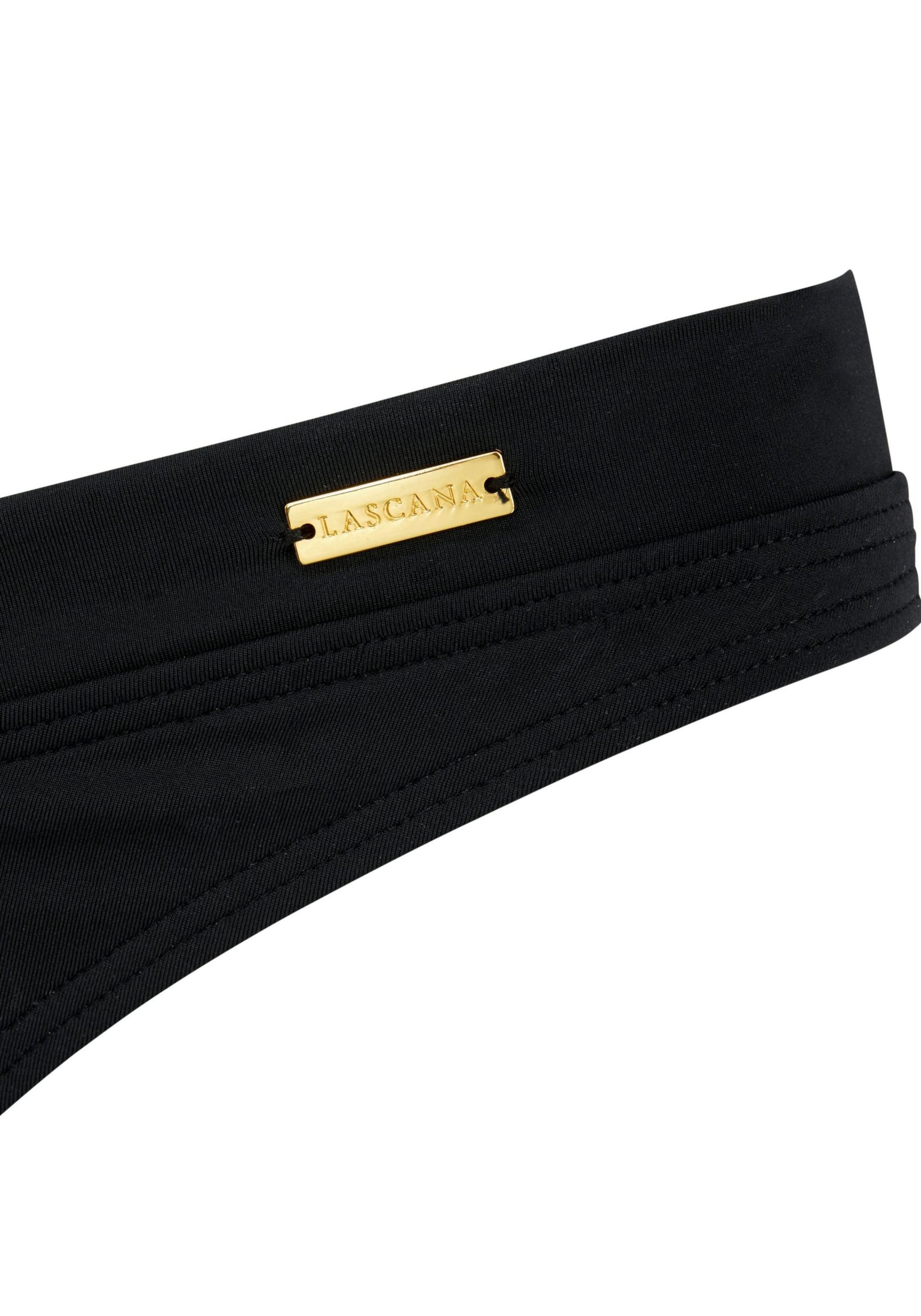 LASCANA Bikiniunderdel 'Italy' i svart
