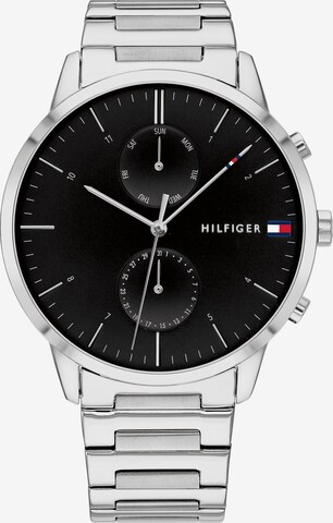 TOMMY HILFIGER Analog Watch 'HUNTER' in Silver: front
