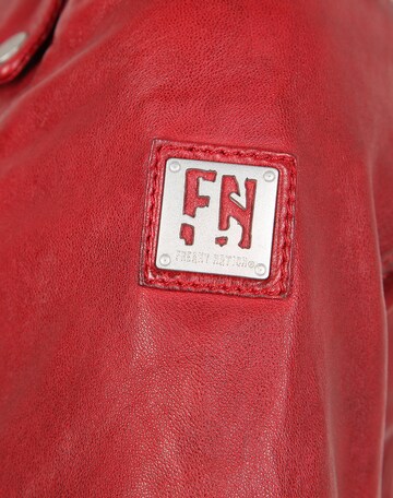 FREAKY NATION Lederjacke in Rot