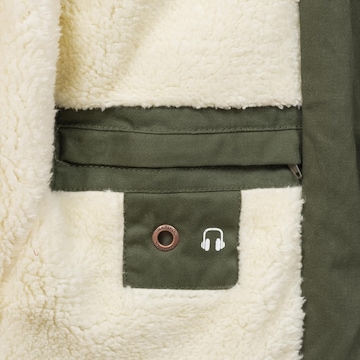 MARIKOO Winter parka 'Manolya' in Green