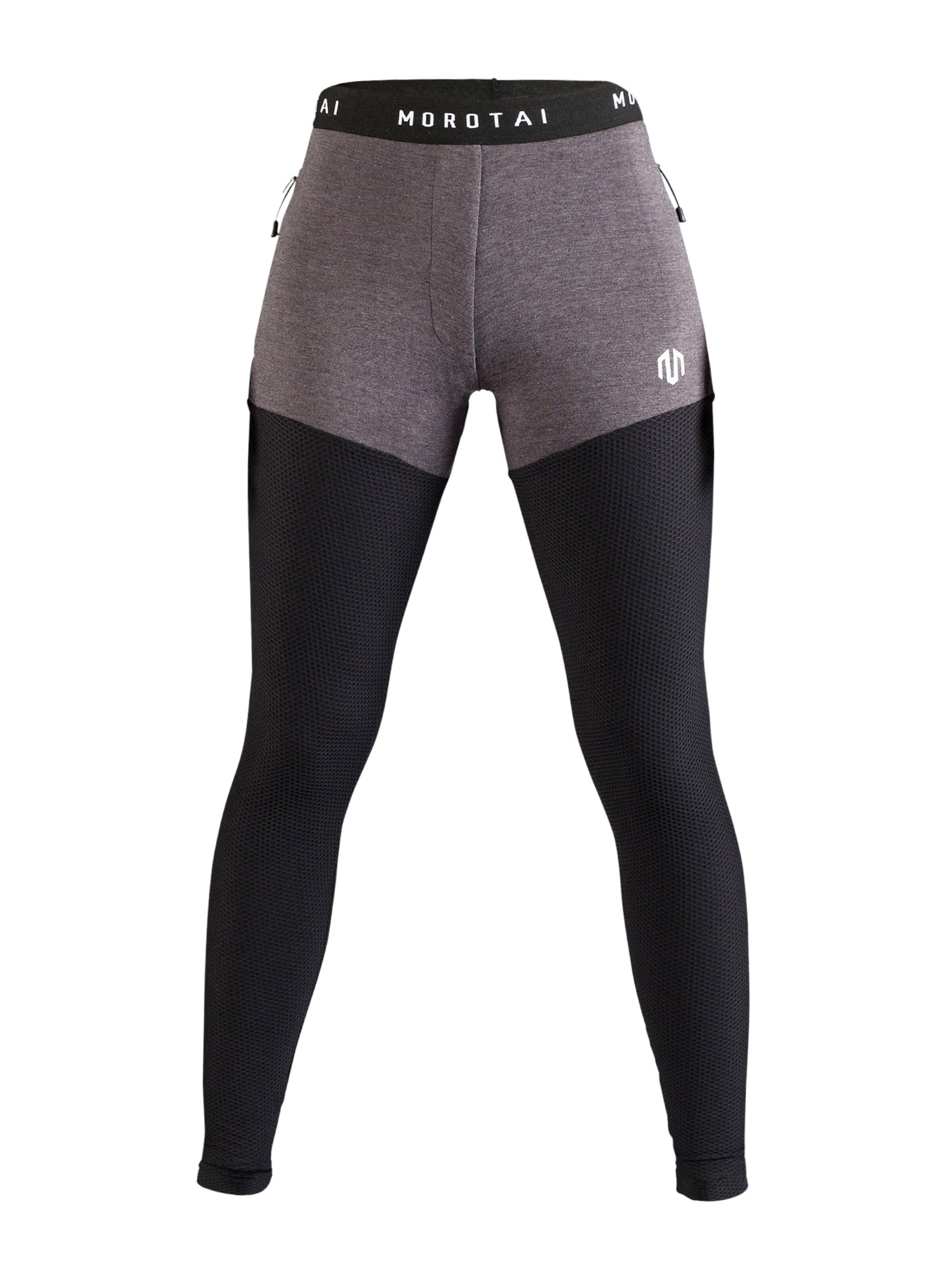 MOROTAI - Sport-Leggings 'Sweat Tights' in schwarz