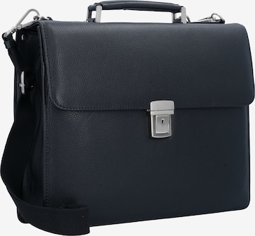 LEONHARD HEYDEN Document Bag 'Berlin' in Black