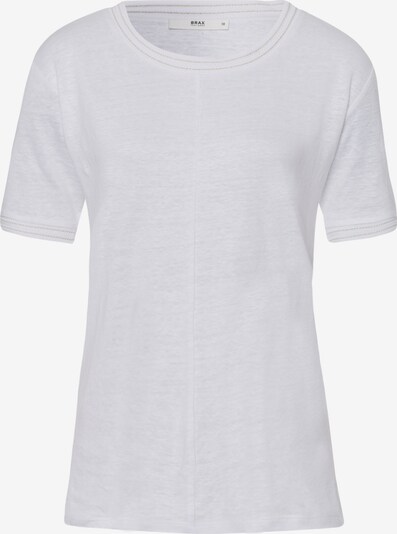 BRAX T-Shirt 'Cathy' in hellgrau / weiß, Produktansicht