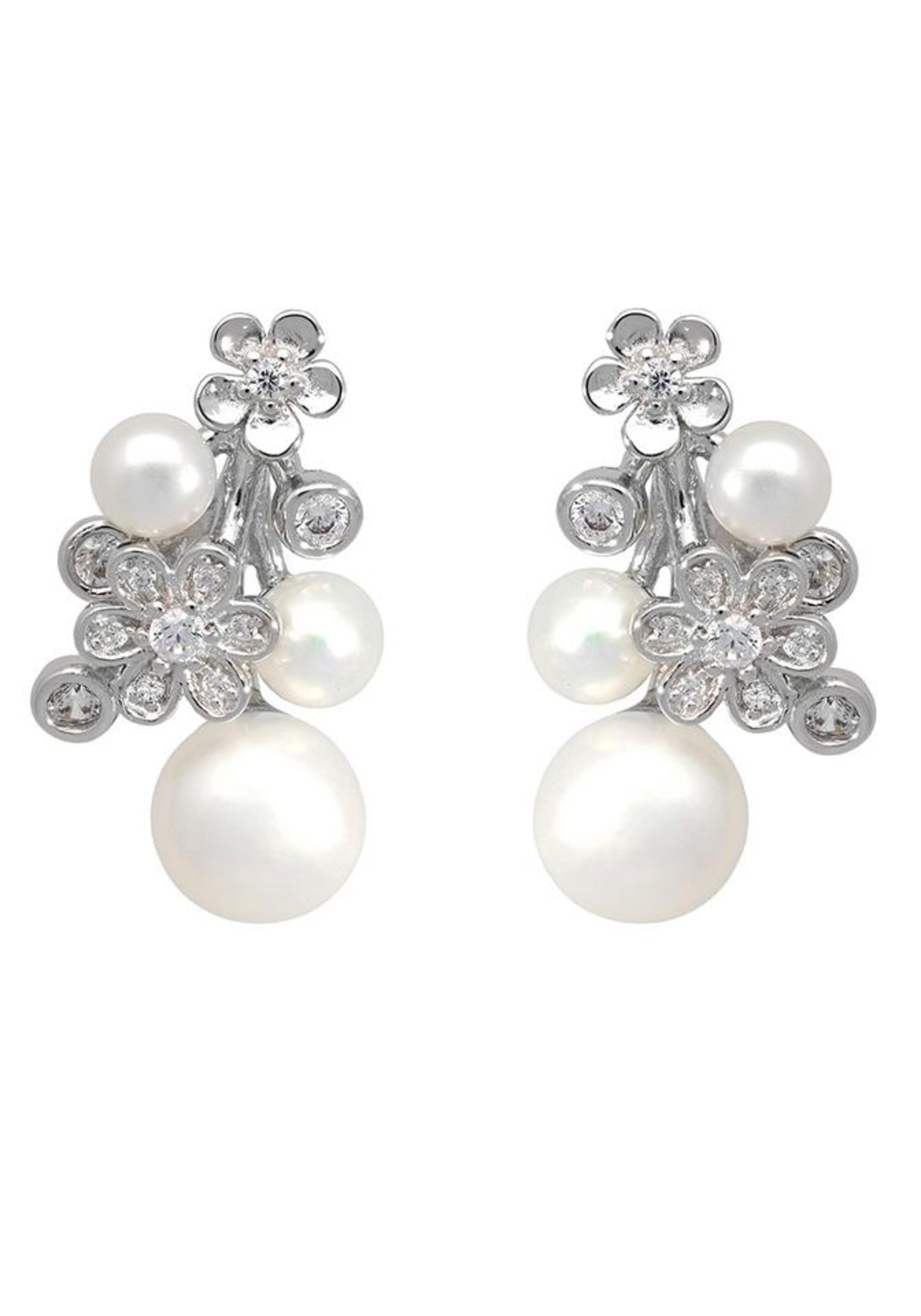 FIRETTI Earrings in Silver: front