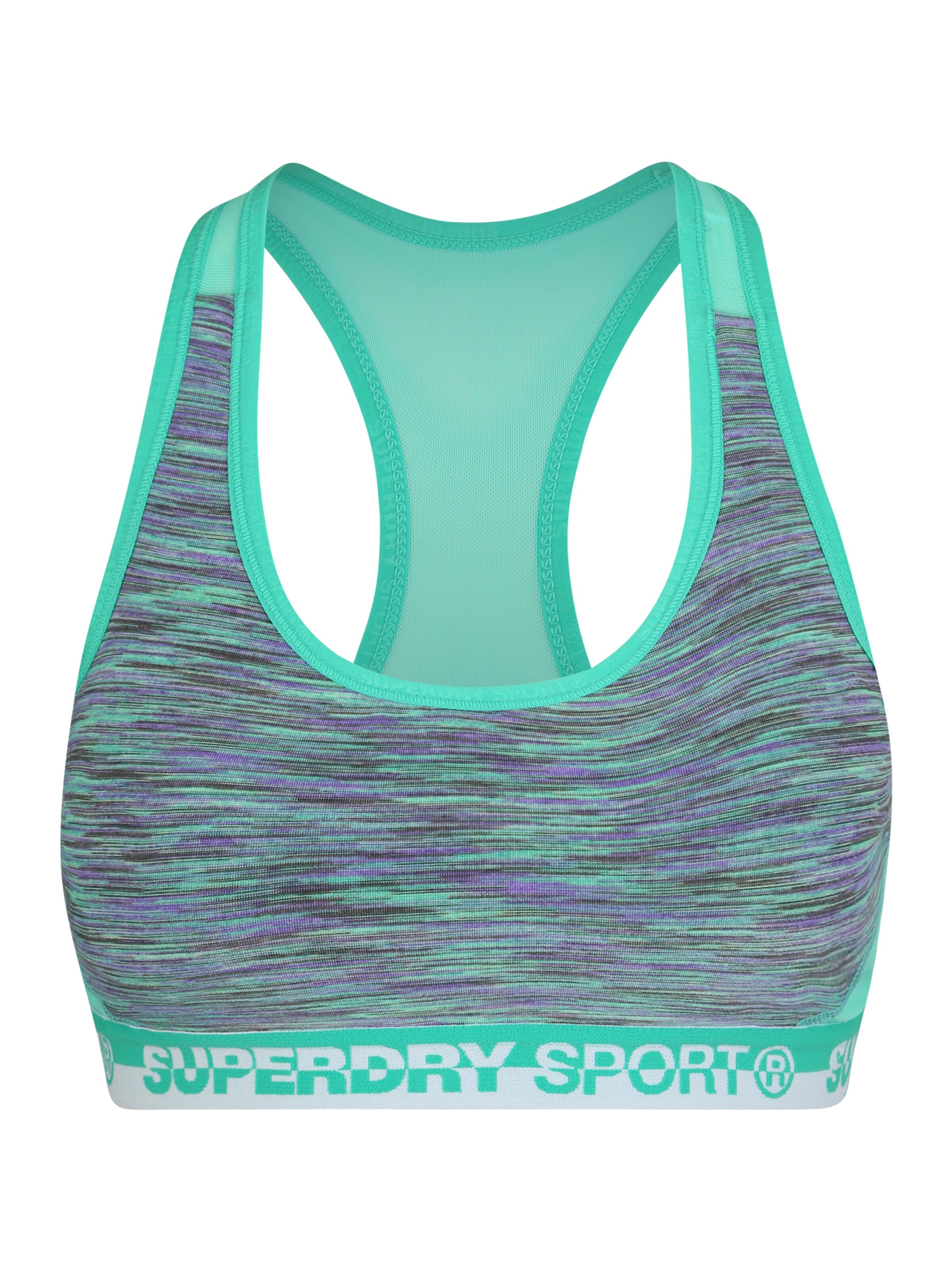 Superdry - Sport bh 'CORE' in de kleur Aqua