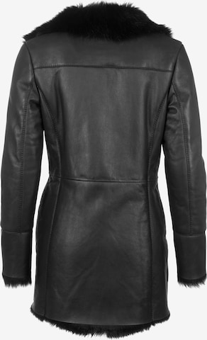 Manteau mi-saison 'Lydia' Maze en noir