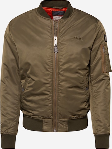 Schott NYCPrijelazna jakna 'Airforce1W' - zelena boja: prednji dio
