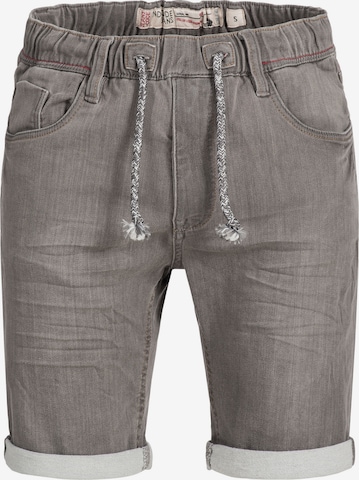 INDICODE JEANS Slimfit Shorts ' Kadin Shorts ' in Grau: predná strana