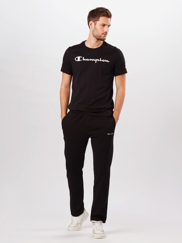 Regular fit Maglietta di Champion Authentic Athletic Apparel in nero