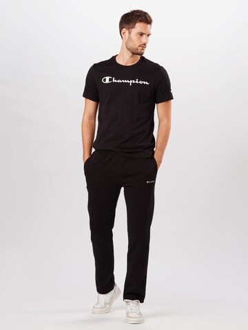 Champion Authentic Athletic Apparel Regular Fit T-Shirt in Schwarz