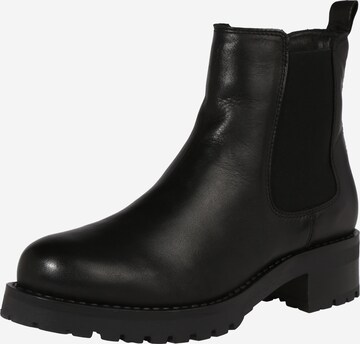 Bianco Chelsea Boots 'Coral' in Schwarz: predná strana