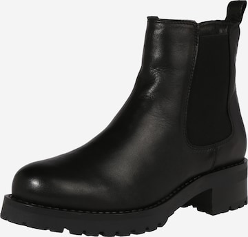 Boots chelsea 'Coral' di Bianco in nero: frontale