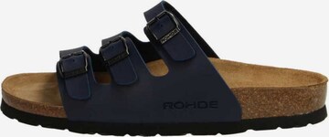 ROHDE Mules in Blue