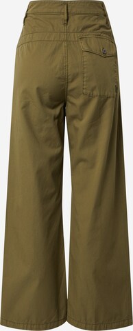 G-Star RAW Wide leg Broek in Groen