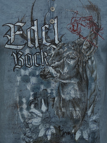 STOCKERPOINT Klederdracht shirt 'Edelbock' in Blauw