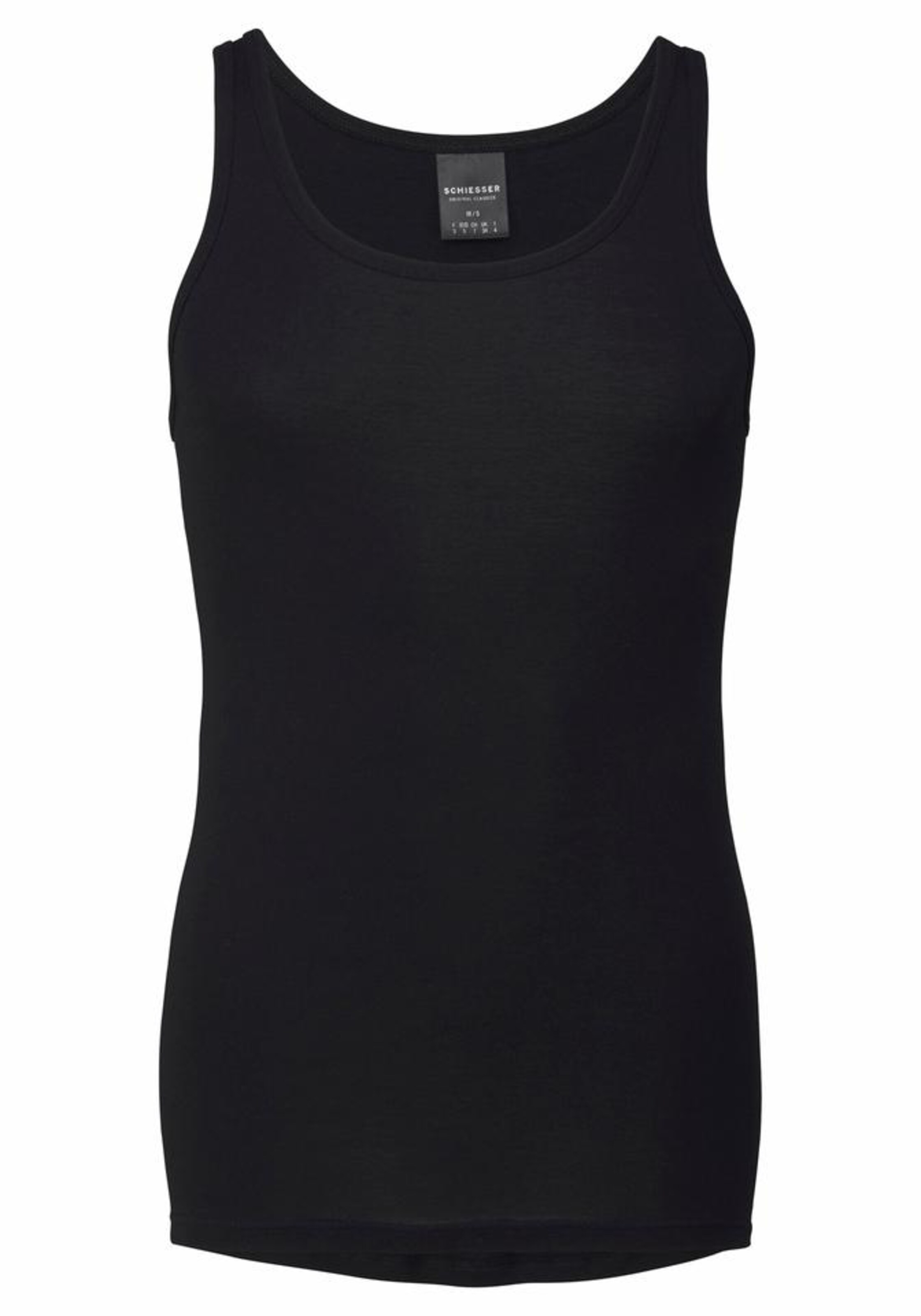 SCHIESSER Podkoszulka w kolorze czarny: przód