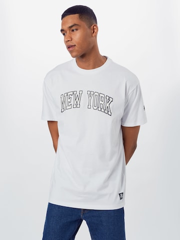 Starter Black Label Regular fit Μπλουζάκι 'New York' σε λευκό: μπροστά