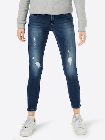 Skinny Jean 'Kendell' ONLY en bleu : devant