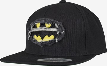 Mister Tee Cap 'Batman' in Black: front