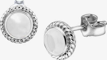 Boucles d'oreilles Nenalina en argent : devant