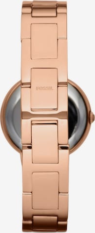 FOSSIL Analoog horloge 'Virginia' in Goud