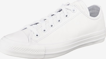 CONVERSE - Sapatilhas baixas 'Chuck Taylor All Star' em branco: frente