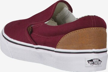 VANS Slip-Ons in Red