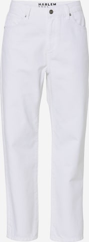 Harlem Soul Loosefit Mom Fit Jeans optic white in Weiß: predná strana