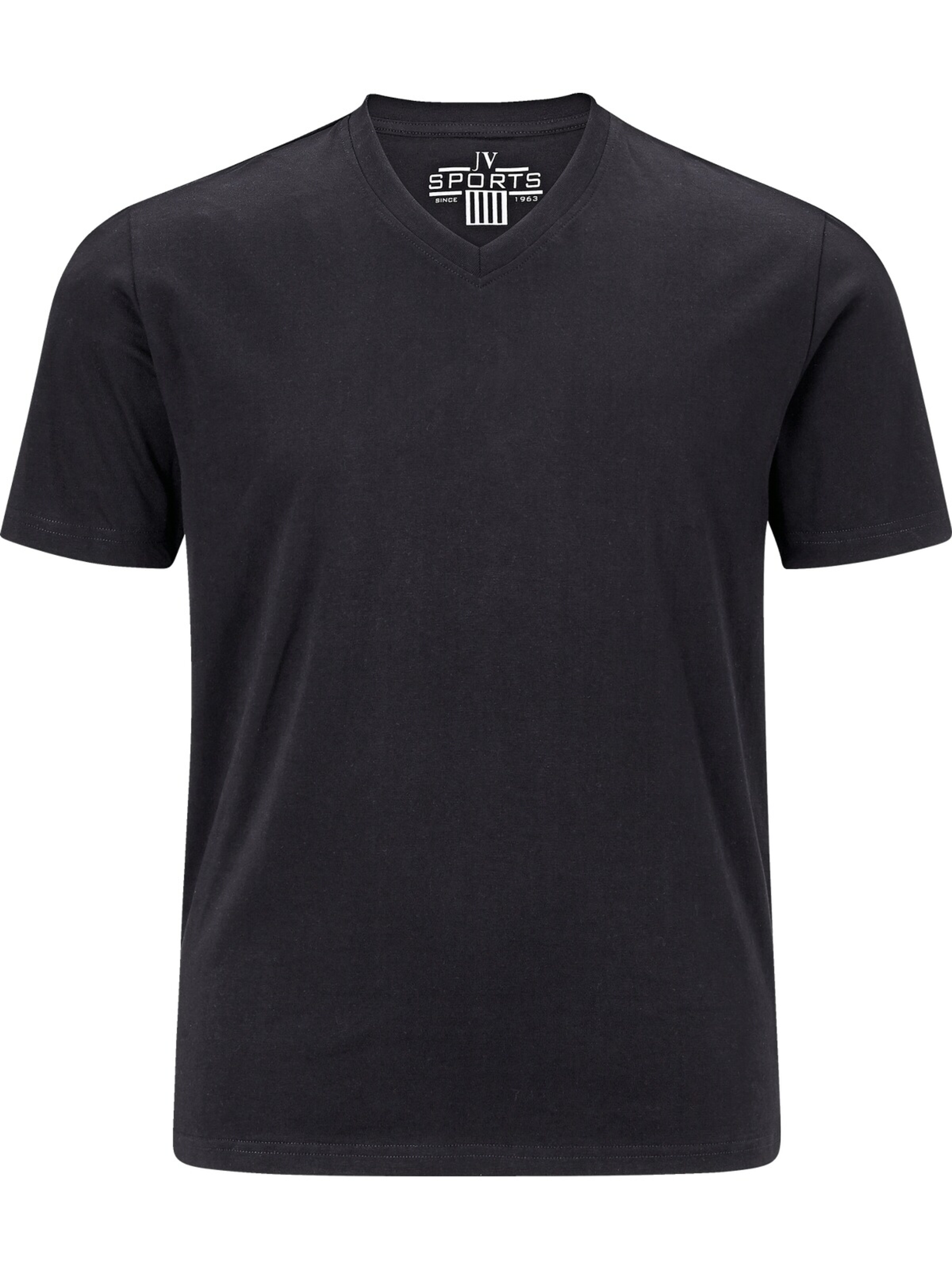 Jan Vanderstorm T-Shirt 'Osmo' in Schwarz