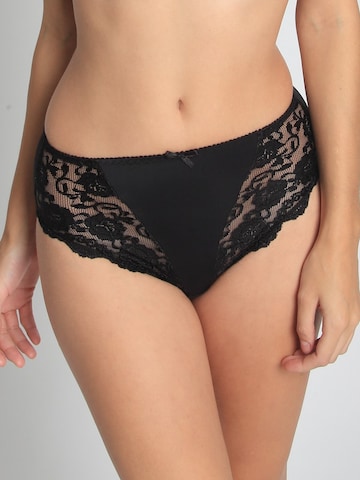 sassa Slip 'CLASSIC LACE' in Schwarz: Vorderseite