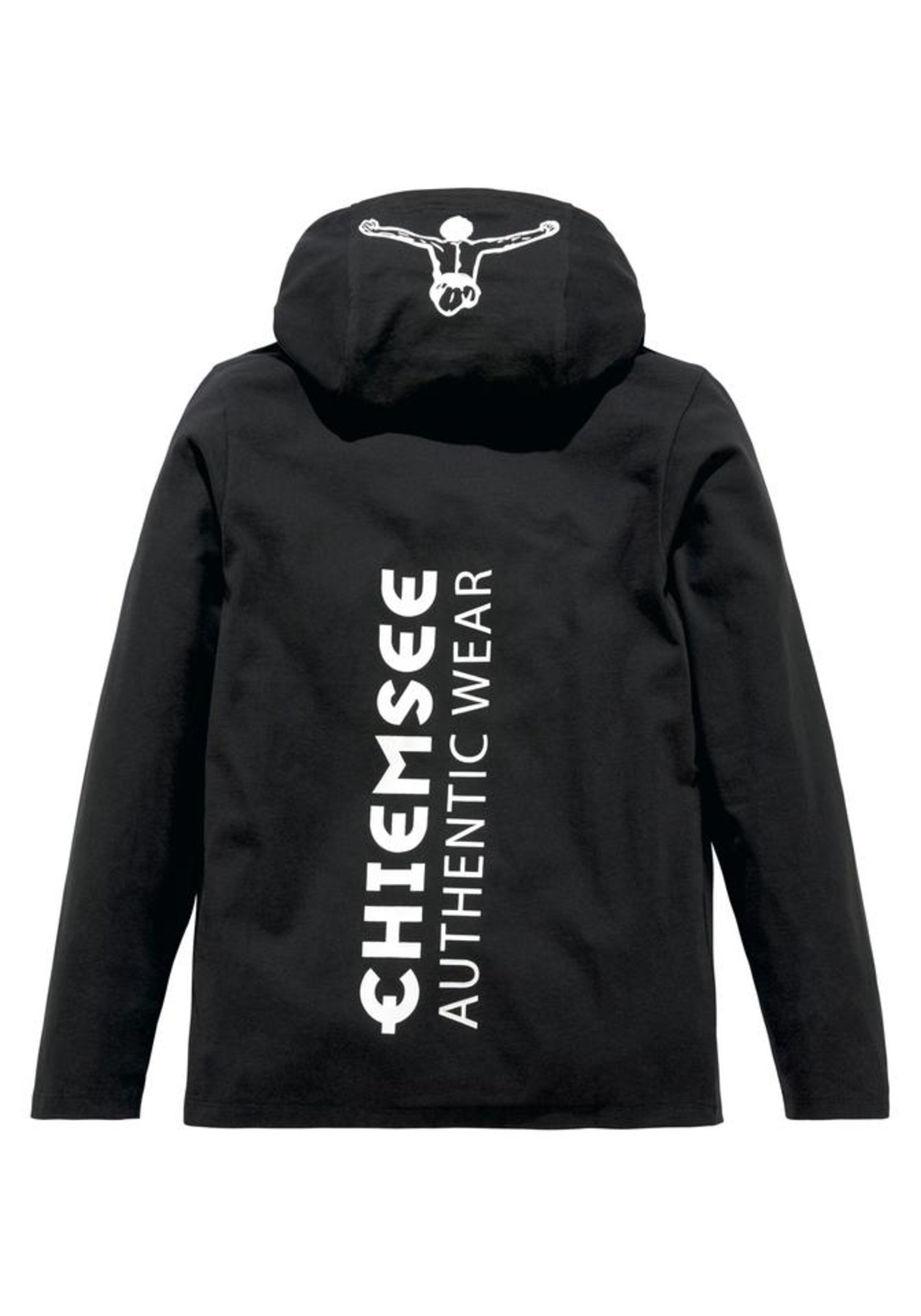 CHIEMSEE Chiemsee LM Kapuzenshirt in Schwarz