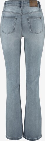 ARIZONA Bootcut High-waist-Jeans »Bootcut mit komfortabler Leibhöhe« in Blau