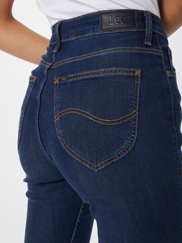 Skinny Jean 'Scarlett High' Lee en bleu