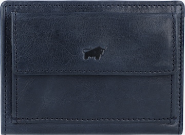 Braun Büffel Wallet 'Arezzo' in Blue: front