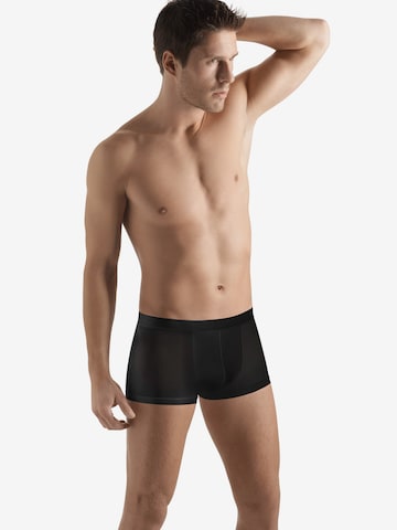 Hanro Boxer shorts 'Micro Touch' in Black: front