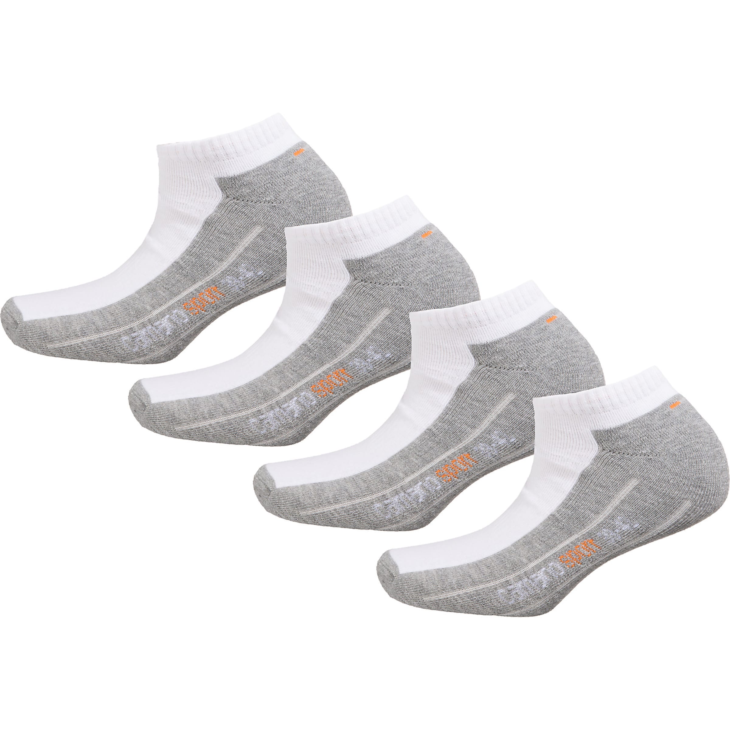 camano Socken in Grau: Vorderseite