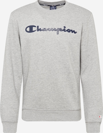 Sweat-shirt Champion Authentic Athletic Apparel en gris : devant