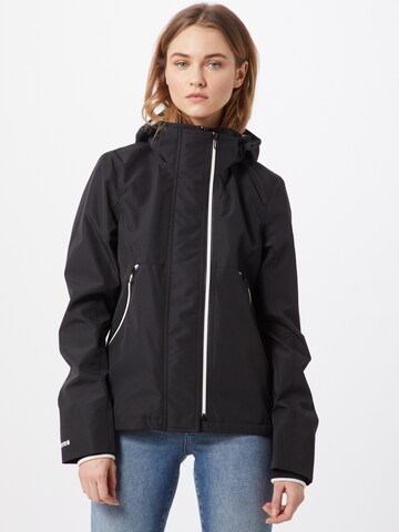 Superdry - Chaqueta de entretiempo en negro: frente