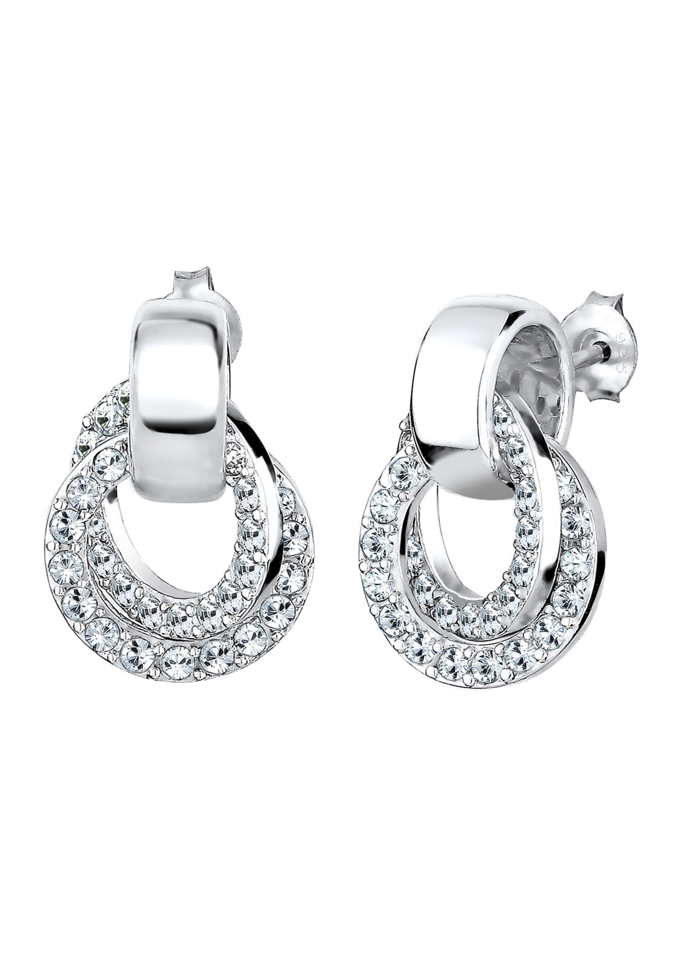 ELLI Oorbellen in Zilver: voorkant